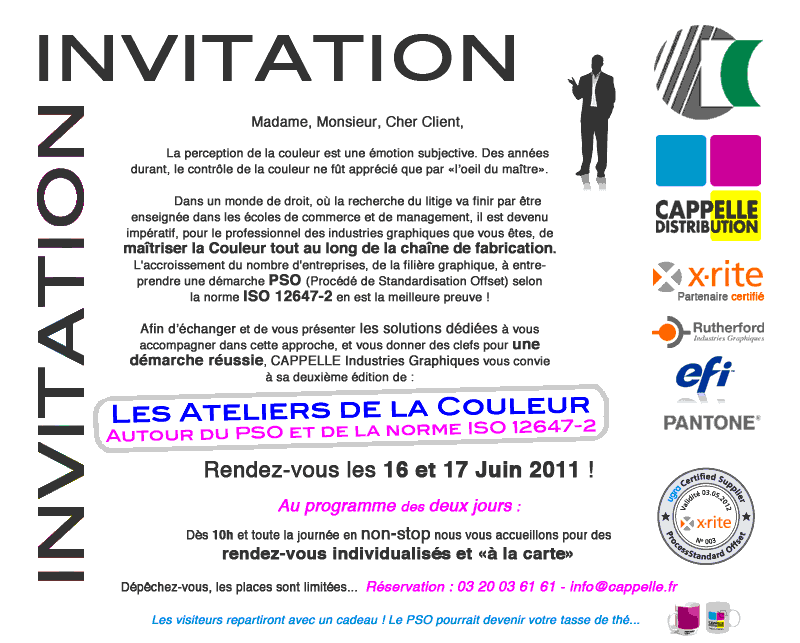 Invitation Ateliers de la Couleur 2011